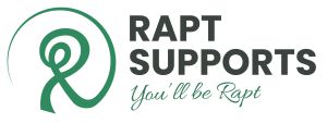 Rapt Support banner with slogan 300x113